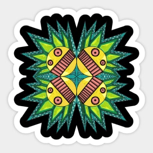 Ween Fractal Boog Sticker